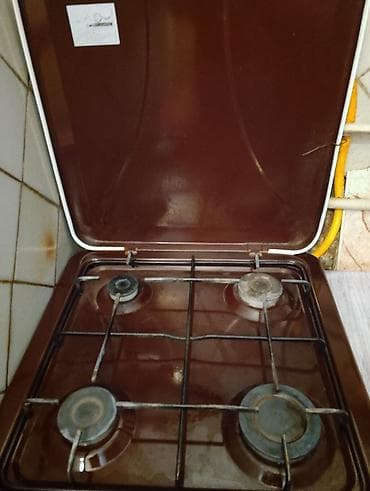 bisirme panelleri: Qaz sobası Stolüstü, 4 gözlü, İşlənmiş — 1