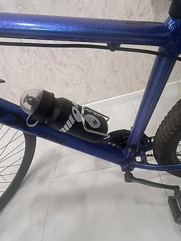 velosiped 30: Dağ tipli velosiped – mavi rəng, yüngül alüminium gövdə ilə — 5