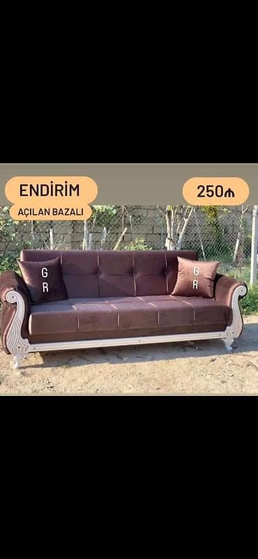 açılan divan: Çevrilə bilən divan – çoxfunksiyalı model - Oturacaqdan yataq — 7