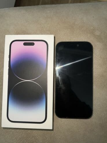 apple se 4: IPhone 14 Pro, Deep Purple, Face ID — 2