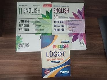 Məhsul: İngilis dili üzrə tədris vəsaitləri dəsti Tərkib: - “11 — 1