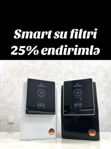 su tənzimləyici: Cihaz ən son texnologiyalı Smart modeldir. * NFS, İSO sertifikatlı — 1