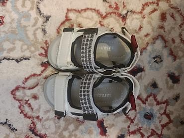 Uşaq sandal modeli - Rəng: ağ-boz, qara detallarla - Ölçü: şəkillərdə — 3