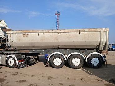 Qaldırıcı yarımqoşqu – üç oxlu, ağır yüklər üçün - Tip: Dumper