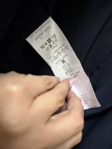 dəri şalvar: Emporio Armani qadın kostyumu – iki hissəli (bleyzer və şalvar) - — 5