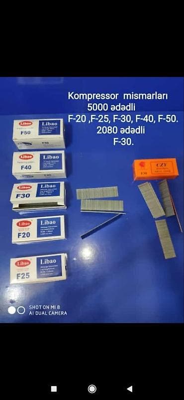 Строительные степлеры: Kompressor mismarları — 1