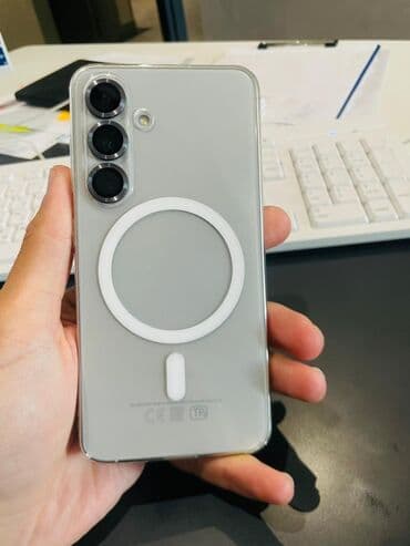 galaksi electronics: Samsung Galaxy S24, 128 GB, rəng - Ağ, Simsiz şarj — 2