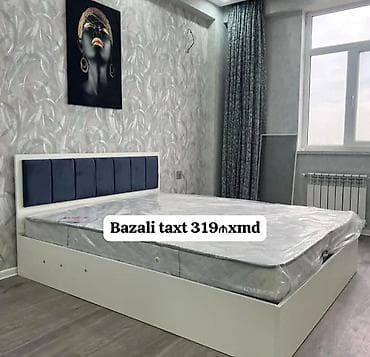 İkinəfərlik çarpayı, Bazalı, Matras ilə
