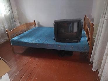 oyun stul: İkinəfərlik çarpayı, Bazasız, Matras ilə, Siyirməsiz — 1