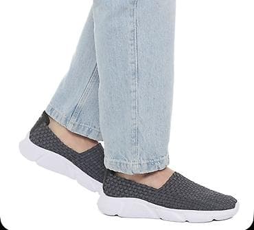 Ayaqqabılar: Tendance toxunma naxışlı slip-on ayaqqabı - Model: Slip-on (bağsız) — 1