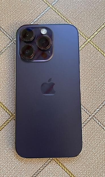 iphon 6 plus: IPhone 14 Pro, 128 GB, Deep Purple, Simsiz şarj, Face ID — 2