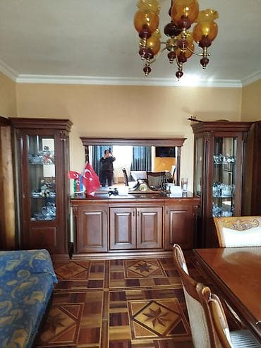 sandiviç panel: Qonaq otağı üçün, Açılan, Dördbucaq masa, 6 stul — 3