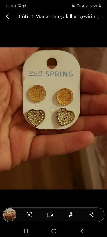 Zərgərlik əşyaları: Sırğa, Pulsuz çatdırılma — 3