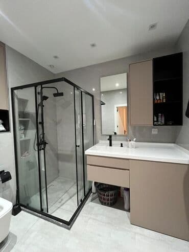 memar ecemide ucuz kiraye evler: Müasir dizaynda tam mebel və texnika ilə təchiz olunmuş 2 otaqlı — 9