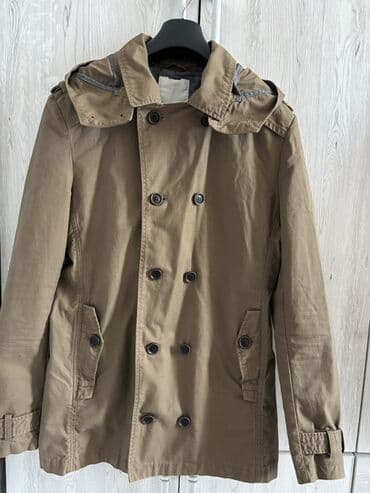 Palto, Bershka, M, rəng - Bej