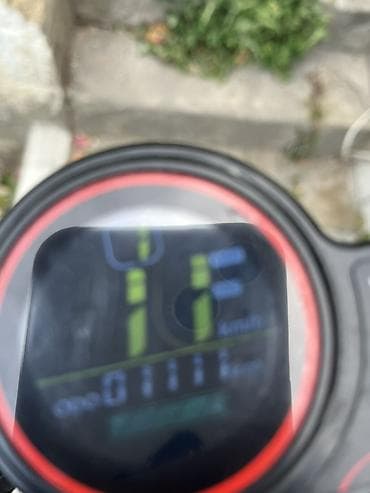Elektrik skuter – güclü ikili amortizatorlu, iri protektorlu off-road — 3