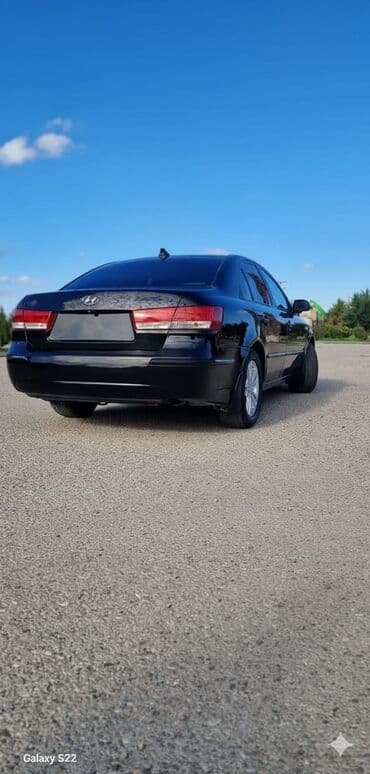 kia ceed 2010: Hyundai Sonata sedan – qara rəng, 4 qapı, arxa ötürücülük anteni — 14