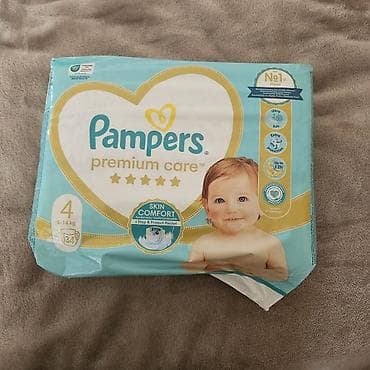 pampers qiyməti: Pampers Premium Care uşaq bezi – Ölçü 4 (9–14 kq) - Qablaşdırma: 34 — 5