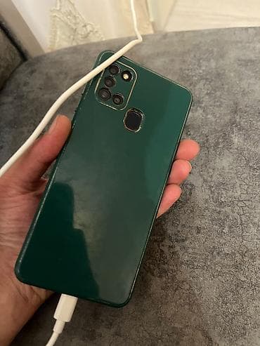 Samsung Galaxy A21S, rəng - Yaşıl, Barmaq izi
