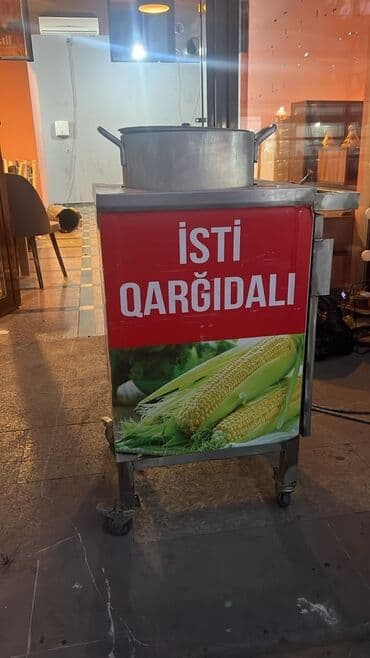 restoran avadanliq: Bu qarğıdalı bişirmə aparatı ticarət məkanları üçün nəzərdə — 1