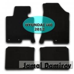 ayaqalti rezin: Novline hyundai i40 2012 ucun kovrolit ayaqaltilar "aileron" — 1