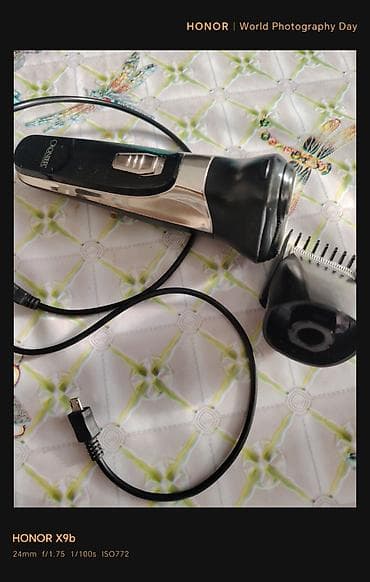 kreditle akumlyator: Conair elektrik üz qırxan və trimmer başlıqlı çoxfunksiyalı cihaz - — 1