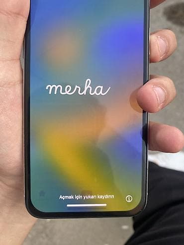 i̇phone 5c: IPhone X, 64 GB, Gümüşü, Simsiz şarj, Face ID — 7