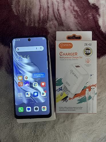 Tecno Spark 20 Pro, 256 GB, rəng - Qara, Barmaq izi, Face ID lalafo.az -da Tecno Spark 20 Pro, 256 GB, rəng - Qara, Barmaq izi, Face ID