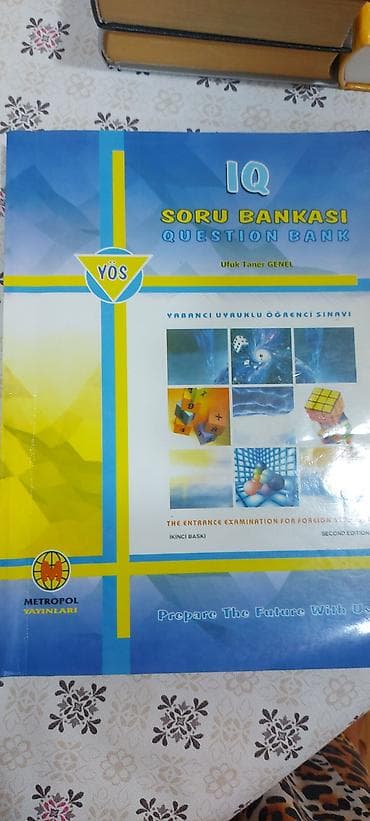 bas gitara: Məntiq və IQ hazırlığı üçün 2 kitablıq dəst 1) IQ Soru Bankası – YÖS — 1