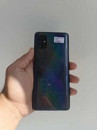 Elektronika: Samsung Galaxy A51, 64 GB, rəng - Qara, İki sim kartlı — 1