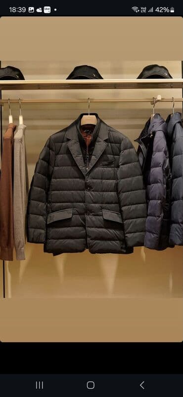 белые мужские куртки: Kurtka, Bolonka, Qış — 8