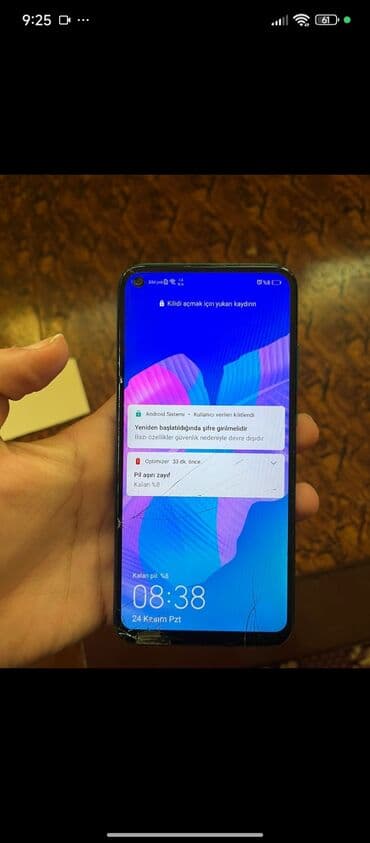 redmi note 11 s qiyməti: Huawei P40 lite E, rəng - Mavi, Qırıq — 1