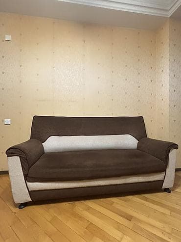 islenmis divan: Диван, Б/у, Нераскладной, Без подъемного механизма, Ткань, Нет доставки — 2