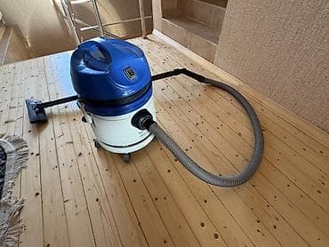 kürsülü ev proyektləri: Sənaye tipli tozsoran – mavi/ağ gövdəli, təkərli model Xüsusiyyətlər — 2