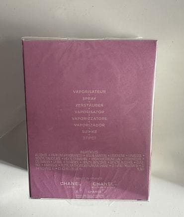 dt 7: Məhsul: Chanel Chance Eau de Parfum – 50 ml (1.7 fl. oz) Qeyd: - — 2