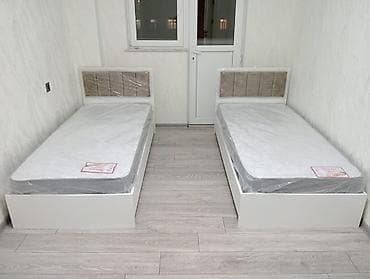 Təknəfərlik çarpayı, Bazalı, Matras ilə, Siyirməsiz