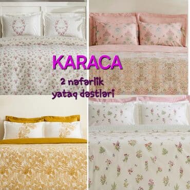 yastıq üzü: Yeni Böyüklər üçün İki nəfərlik 4 fəsil Pambıq Pastel dəsti, Pulsuz çatdırılma — 1