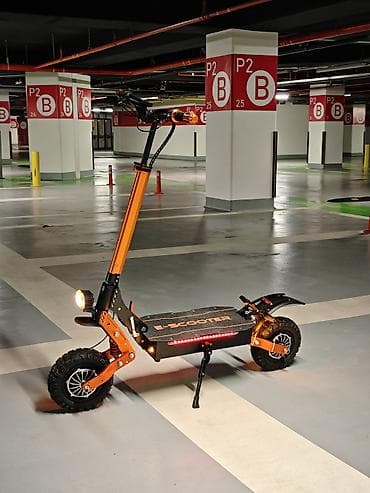 Elektrik nəqliyyatı: Yeni Elektrik samokat 10", > 1000 Vt, > 45 km/s, Ünvandan götürmə — 1