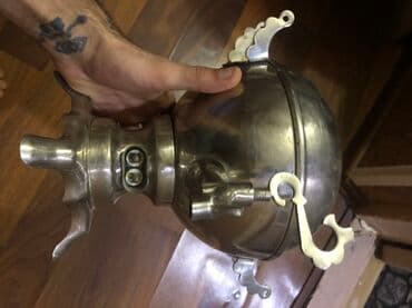 ev eşyası: Elektrik samovar – metal korpuslu, klassik dizayn. Xüsusiyyətlər: - — 3