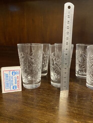 stəkan altı: Stəkanlar, Xrustal — 3