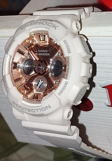 Smart qolbaqlar: İşlənmiş, Qol saatı, G-Shock, rəng - Bej — 6