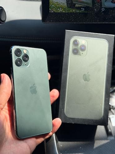 apple m1: IPhone 11 Pro, 256 GB, Matte Midnight Green — 2