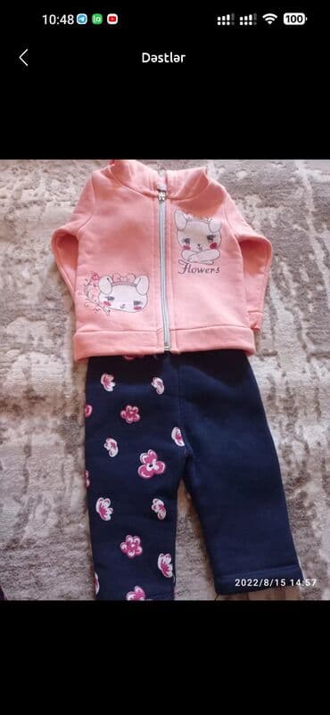 Uşaq dəsti, Qız üçün, 3 - 6 ay