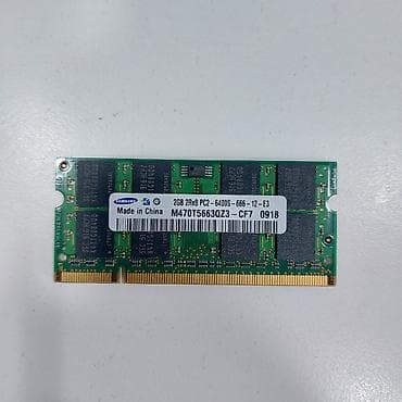 ddr2 4gb ram: Operativ Yaddaş "DDR2 2GB 667/800Mhz Sodimm" SAYLA ALANA VƏ USTALARA — 8