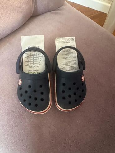детские босоножки crocs crocband: Босоножки, Для мальчиков, 20.5, Crocs — 2
