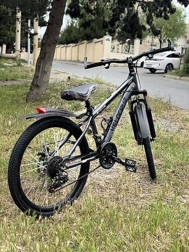 dağ motrsikleti: Velocruz dağ velosipedi. Yeni təkər kamerlər, krelolar bağlanılıb — 5