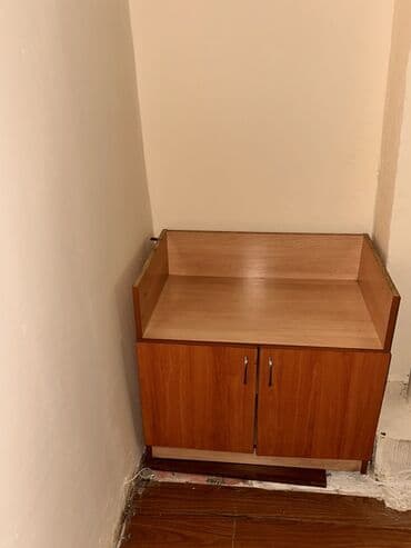 İnformatika: Mətbəx üçün modullar – laminat örtüklü, açıq qəhvəyi/taxta fakturalı — 4