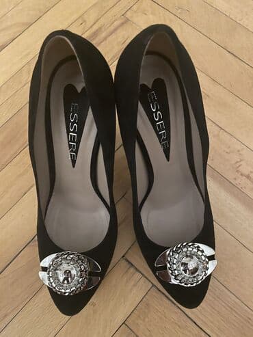 женская обувь больших размеров бишкек: Туфли, Размер: 38, цвет - Черный, Новый — 2