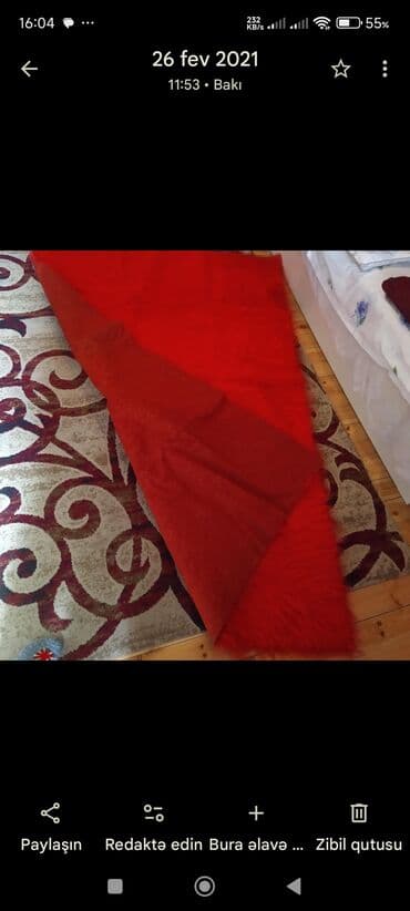 pled: Новый цвет - Красный Плед, Платная доставка — 7