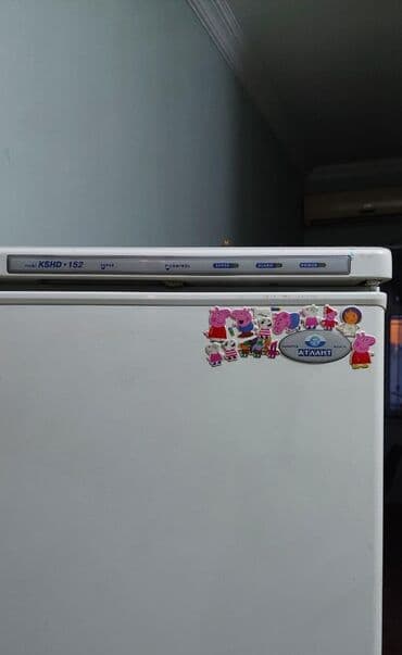 Холодильники: Б/у 2 двери Atlant Холодильник Продажа, цвет - Серый, С диспенсером — 2